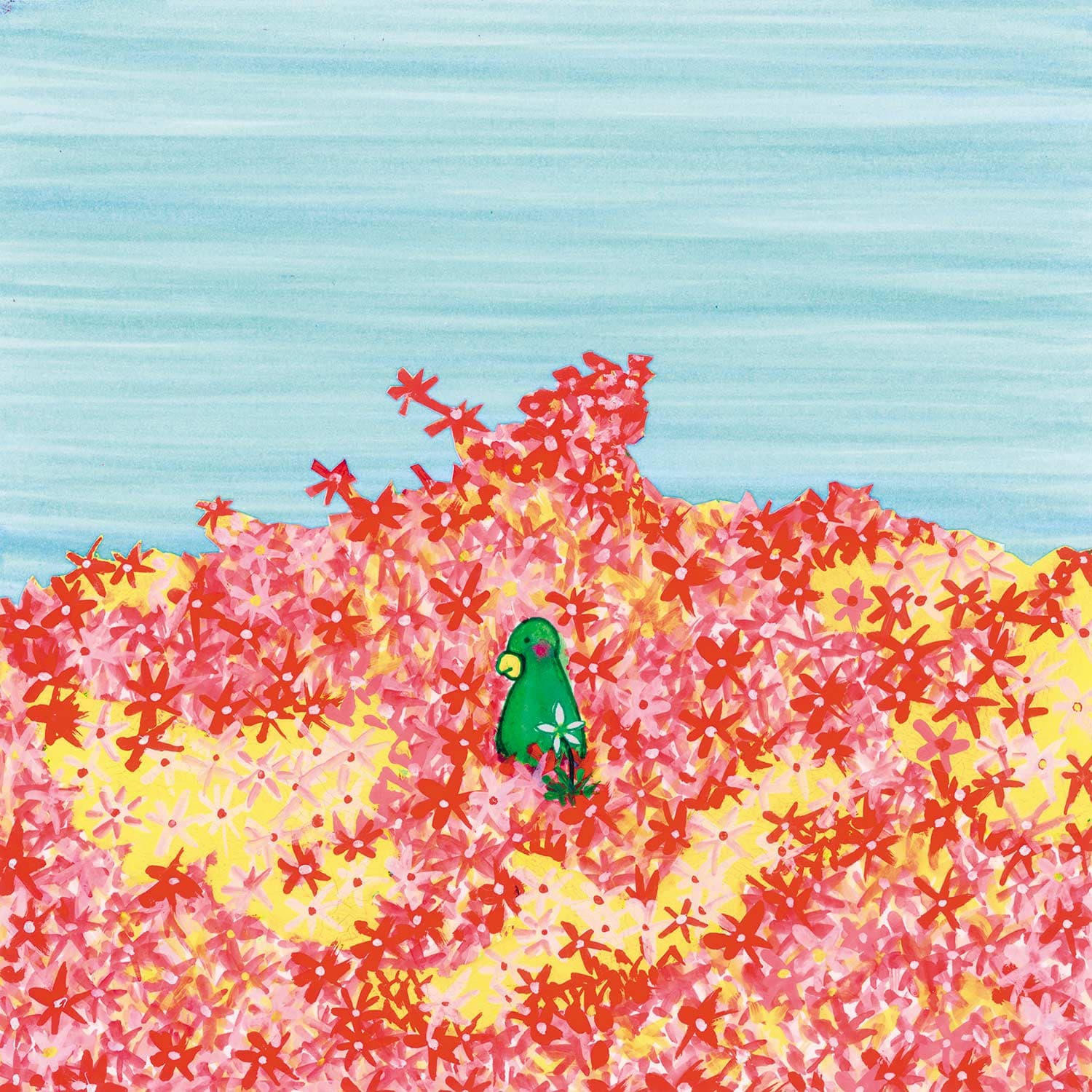 On overcast days Pickle went to the Huntington Gardens just to smell his favorite flowers.