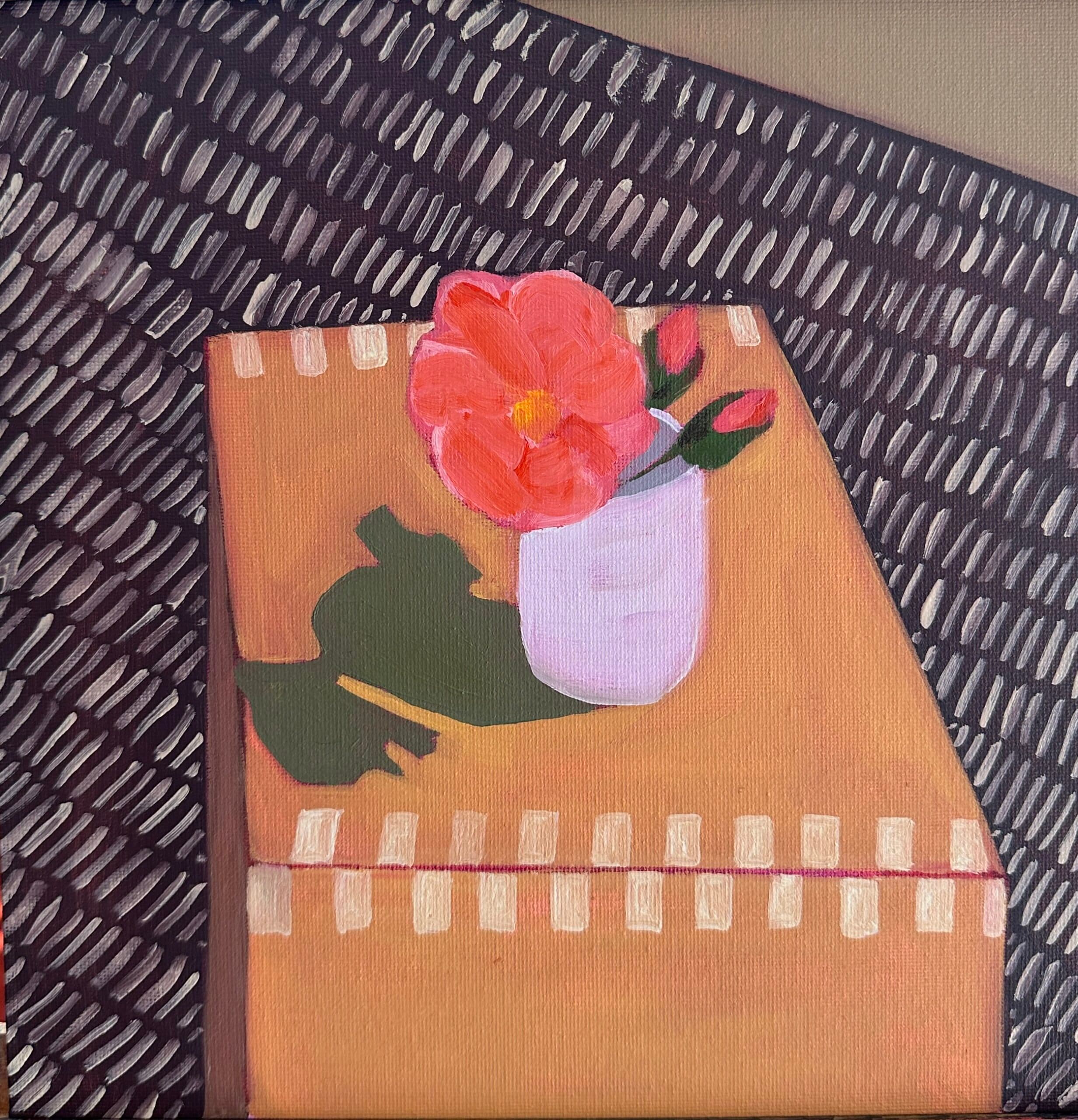 garten haus • oil on board • 10×10 inches • 2024