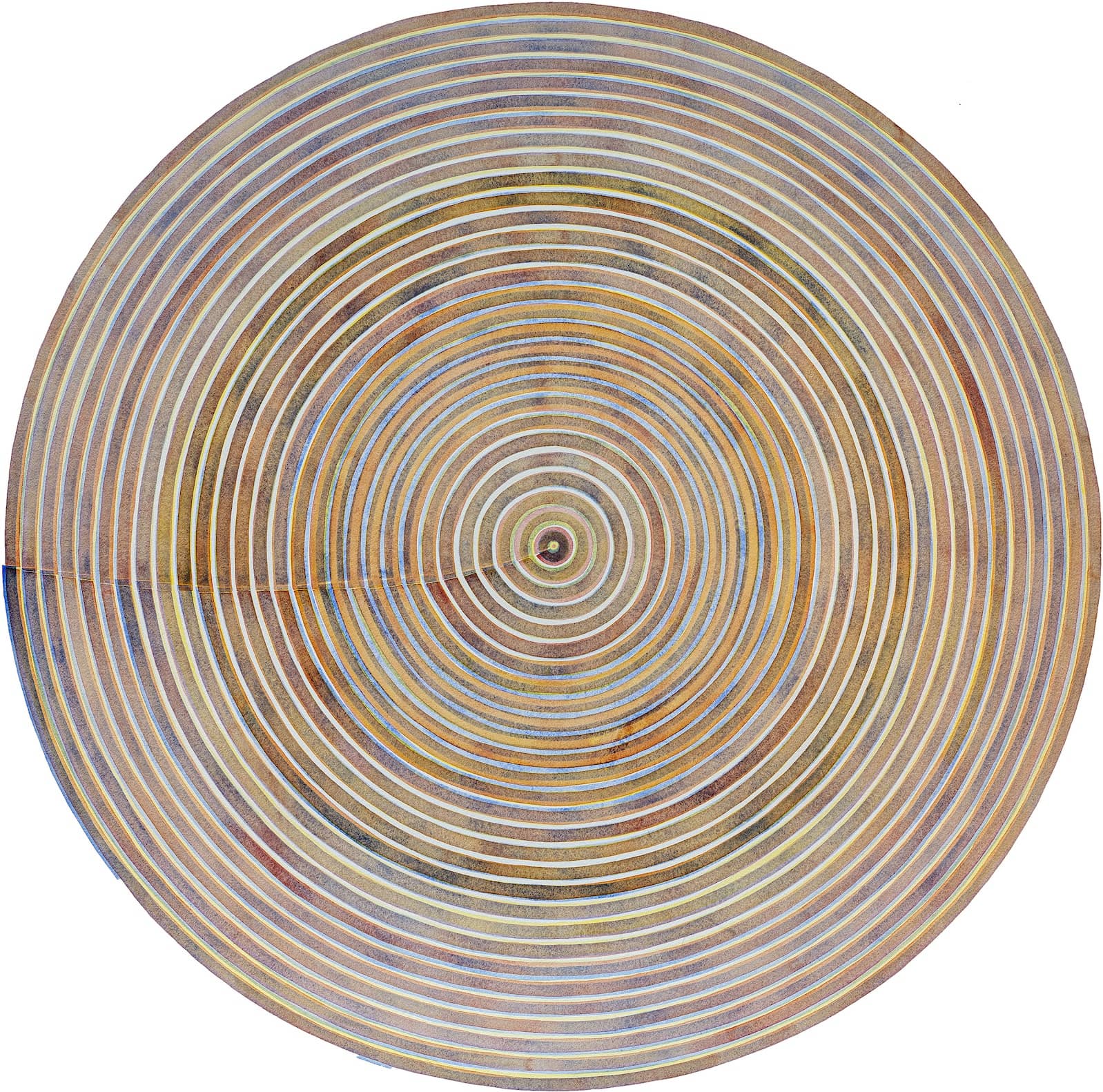 red, blue, yellow | gouache on Arches paper | 52×52 inches | 2019