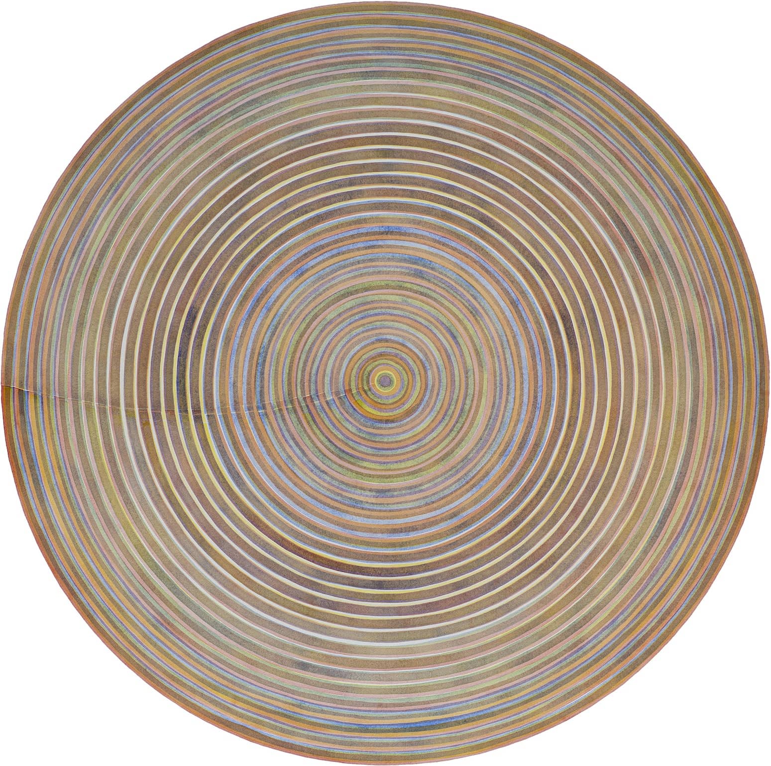 red, blue, yellow | gouache on Arches paper | 52×52 inches | 2019