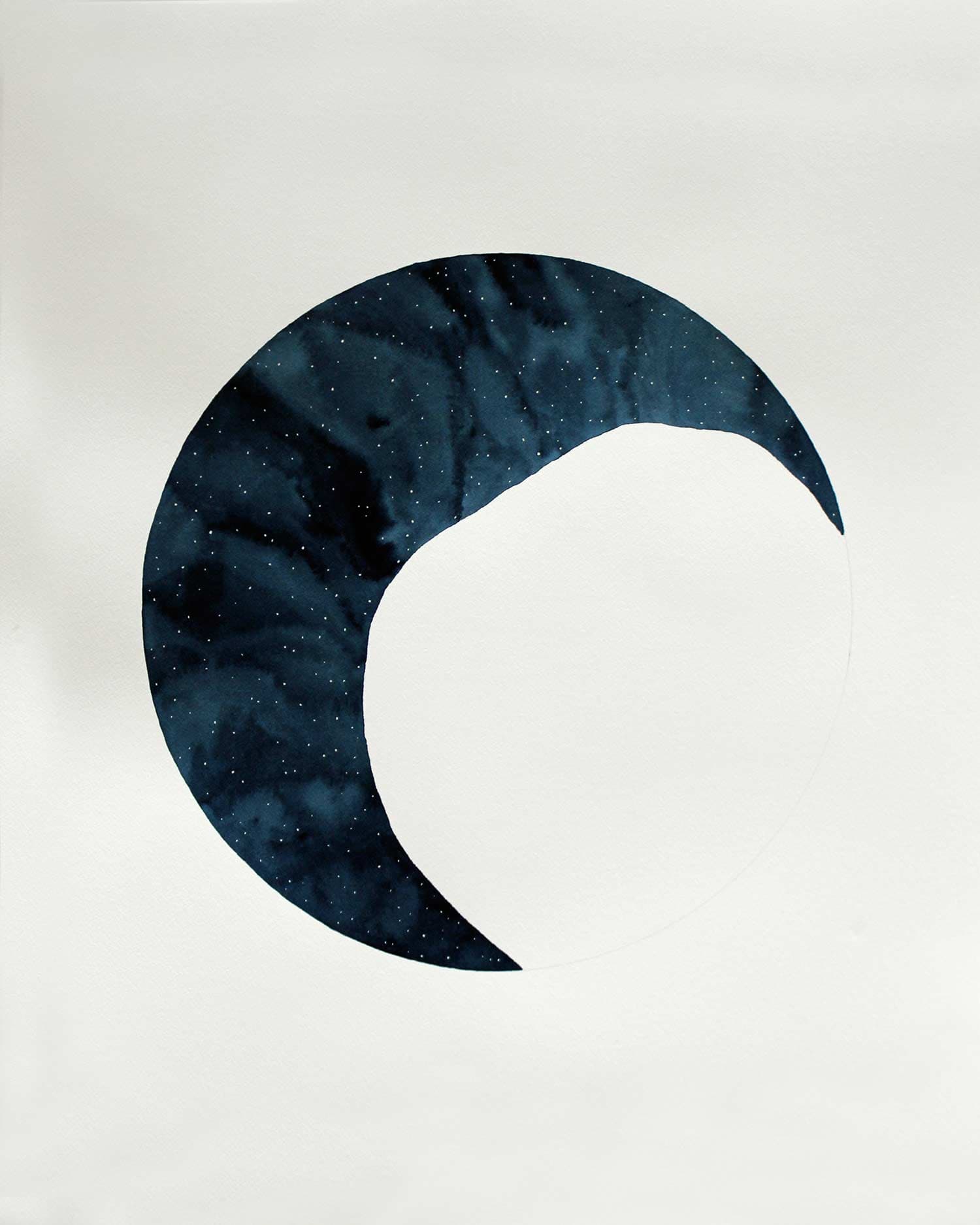 wonder series • indigo • 20×24 inches • watercolor and gouache on arches paper • 2011